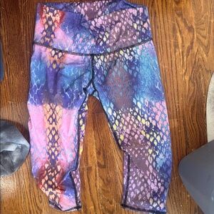 Scale pattern Teeki yoga leggings